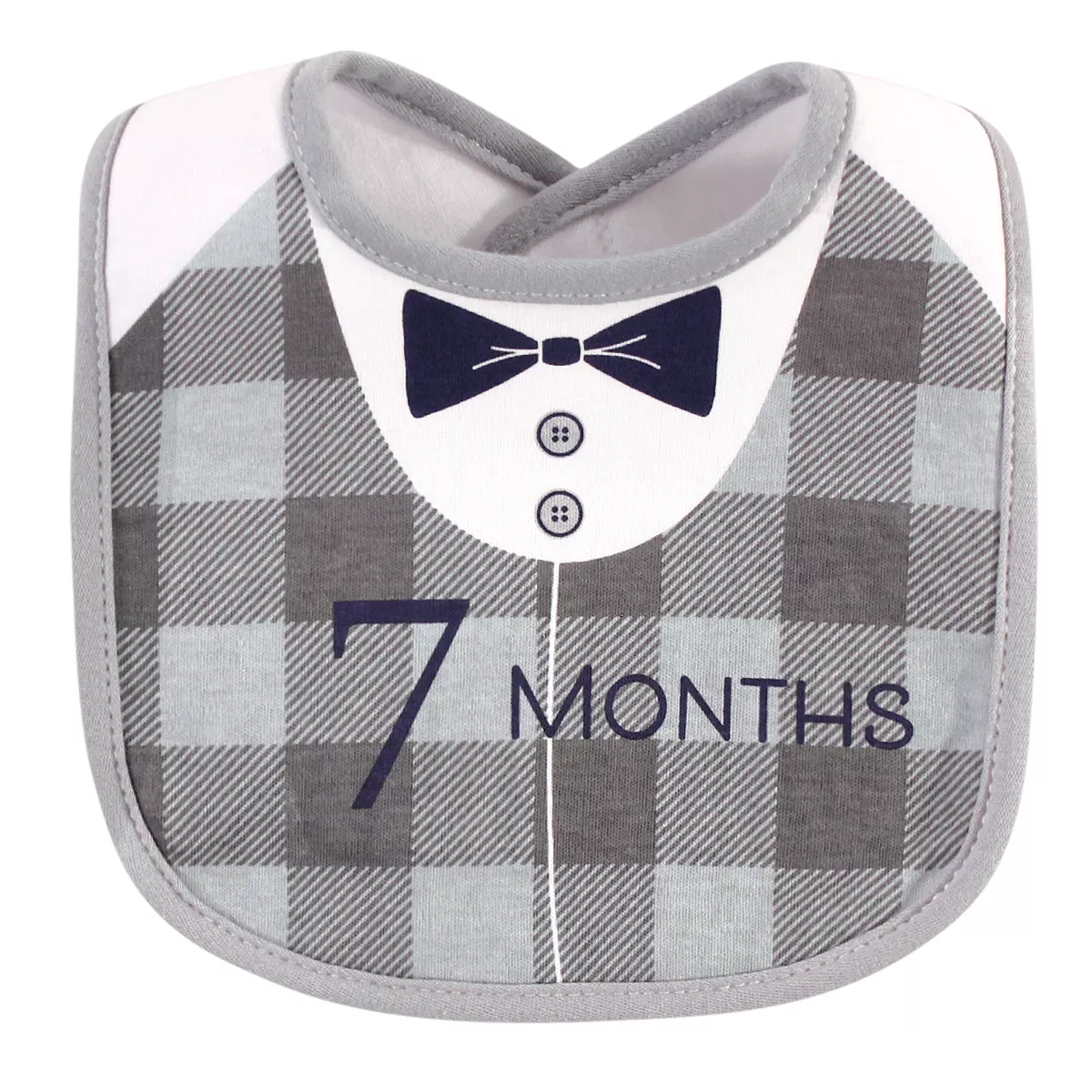 Hudson Baby Infant Boy Cotton Bibs 12pk, Brand New, One Size