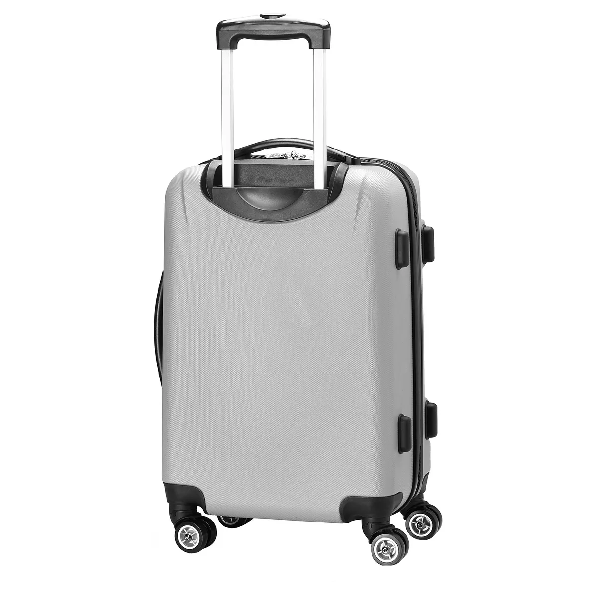 NHL Mojo Philadelphia Flyers Hardcase Spinner Carry On Suitcase - Silver