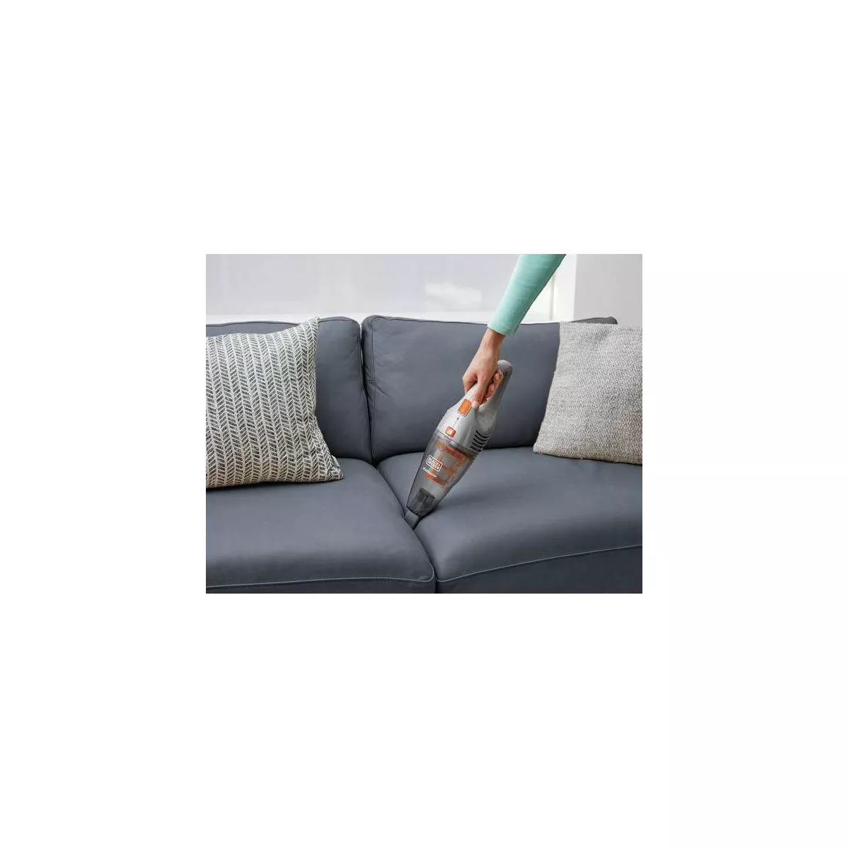 BLACK+DECKER Quick Clean Cordless 2-in-1 Stick Vacuum - Titanium Gray - HSVB420J