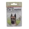 Car Coaster 2.5" Great Dane Car Coaster Absorbant E & S Pet - Coasters