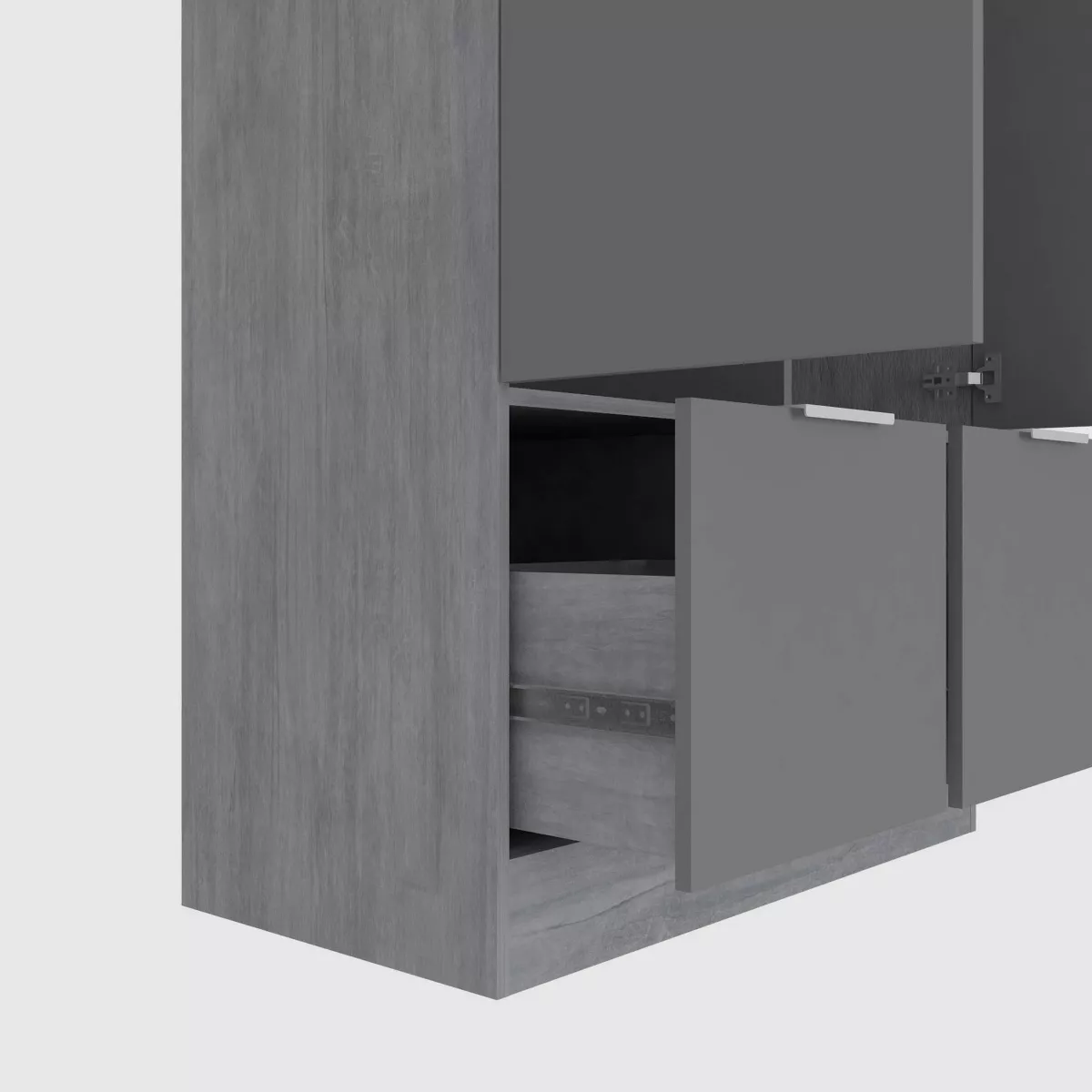 Kamas Storage Cabinet Gray - RST Brands