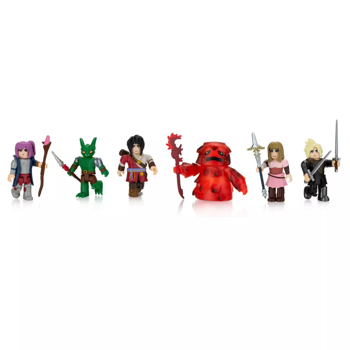 Roblox Action Collection - World Zero Six Figure Pack with 500 Robux (Includes Exclusive Virtual Item)