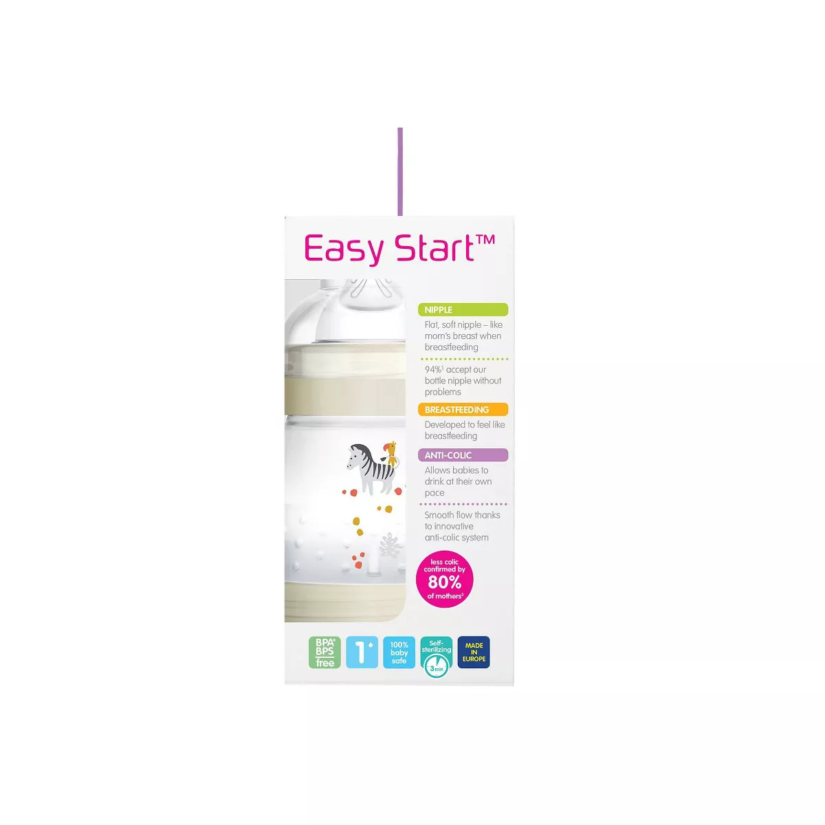 MAM Anti-Colic Bottle 5oz - 1ct