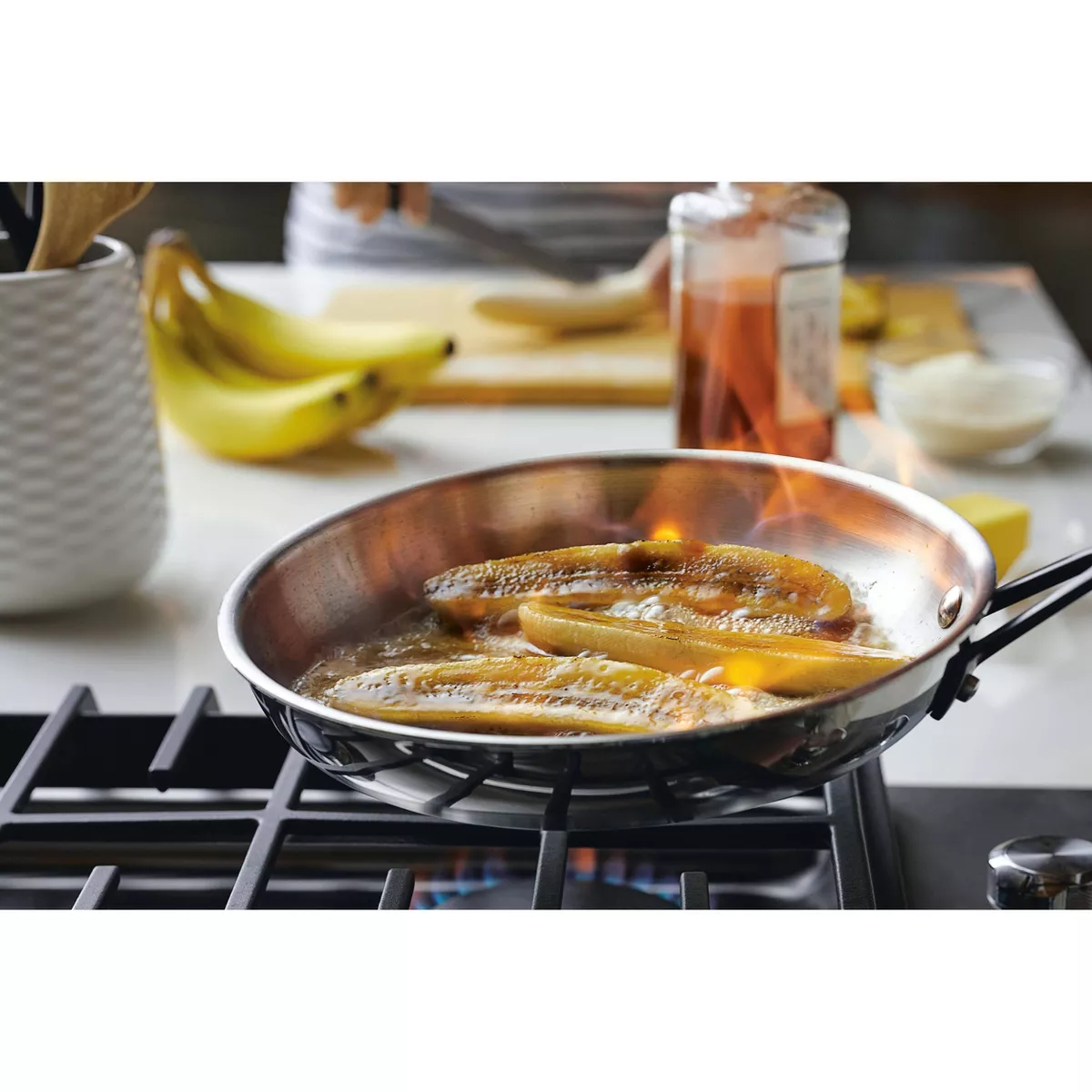 KitchenAid 5-Ply Clad Stainless Steel 10pc Cookware Set