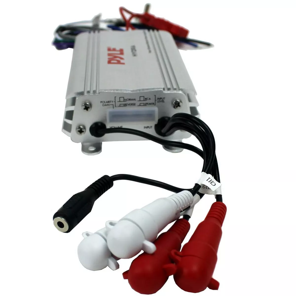 New Pyle PLMRMP3A 4 Channel Marine Waterproof MP3/iPod Power Audio Amplifier Amp