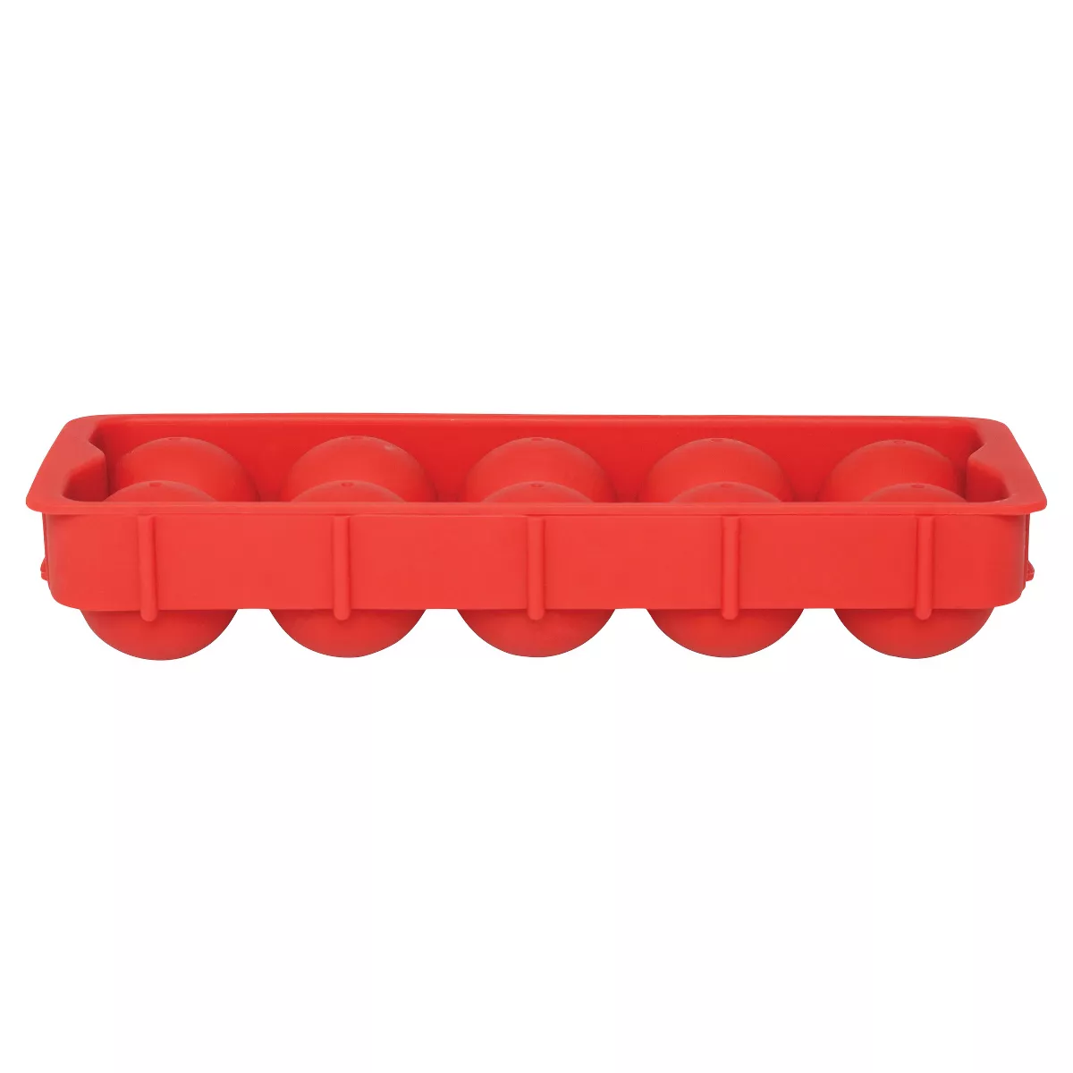 Harold Import Co.10-Cube Cannonball Ice Tray - Red