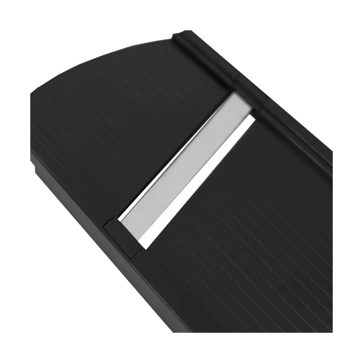Home Basics Plastic Mandolin Slicer with Handle, Black