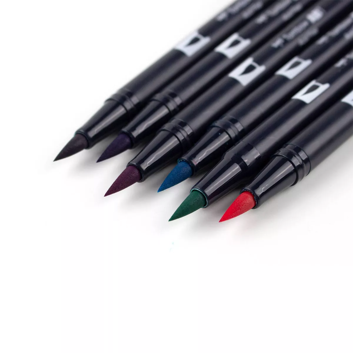 6ct Dual Brush Pen Art Markers Galaxy Palette - Tombow