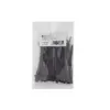 Monoprice 4-inch Cable Tie, 100pcs/Pack, 18 lbs Max Weight - Black