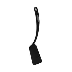 Home Basics Non-Stick Nylon Spatula, Black