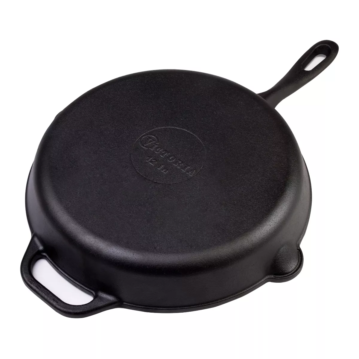 Victoria Seasoned Cast Iron Skillet 12