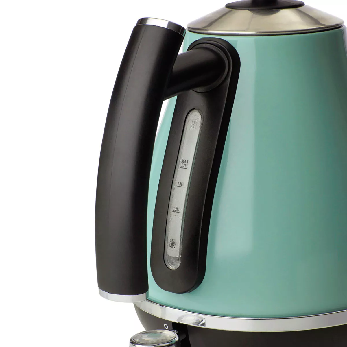 Haden Cotswold 1.7L Stainless Steel Electric Kettle - Light Green