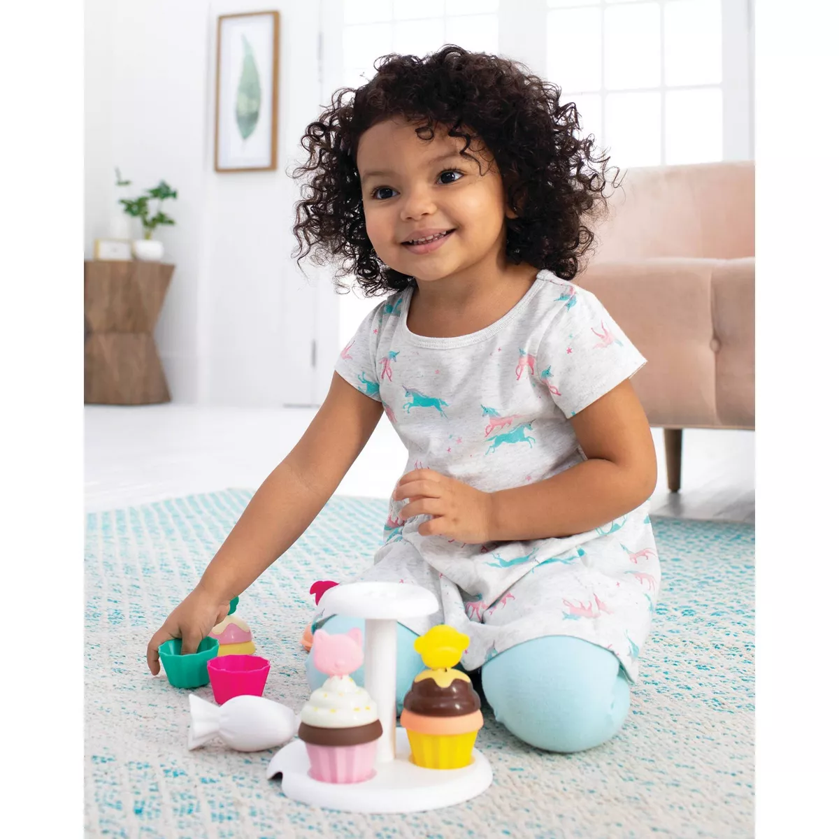Skip Hop Zoo Toy Sort and Stack Cupcakes