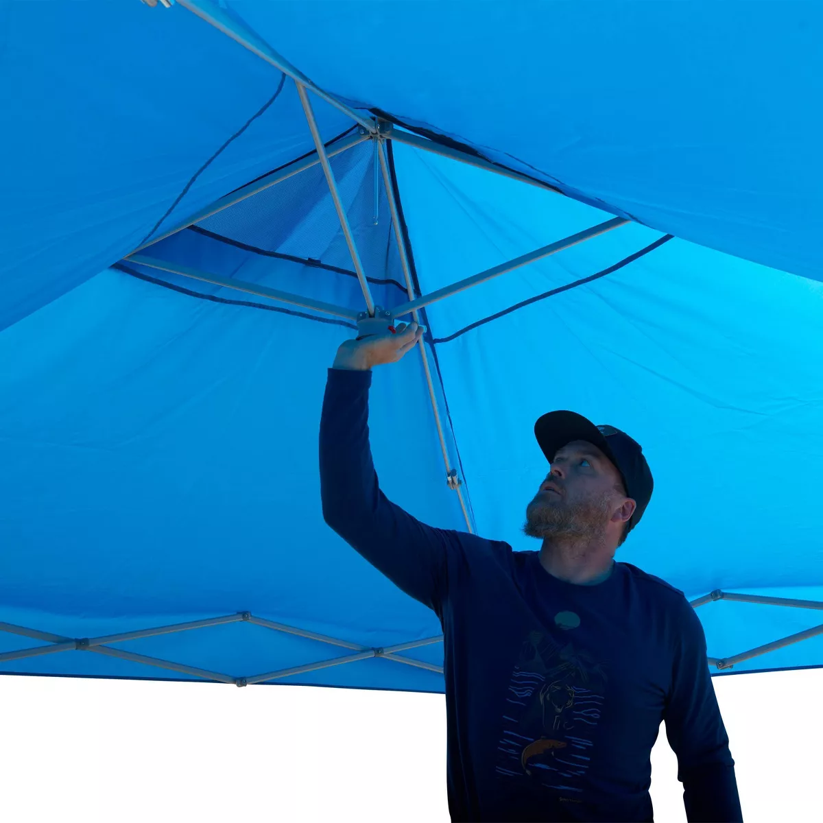 Sierra Designs 10'x10' Canopy with Shade Wall