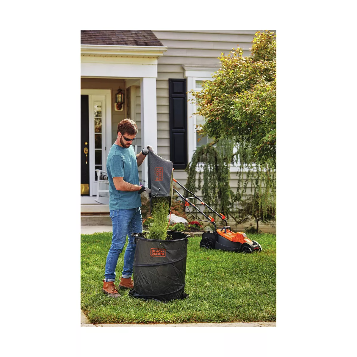 Black & Decker BEMW472BH 10 Amp/ 15 in. Electric Lawn Mower with Comfort Grip Handle