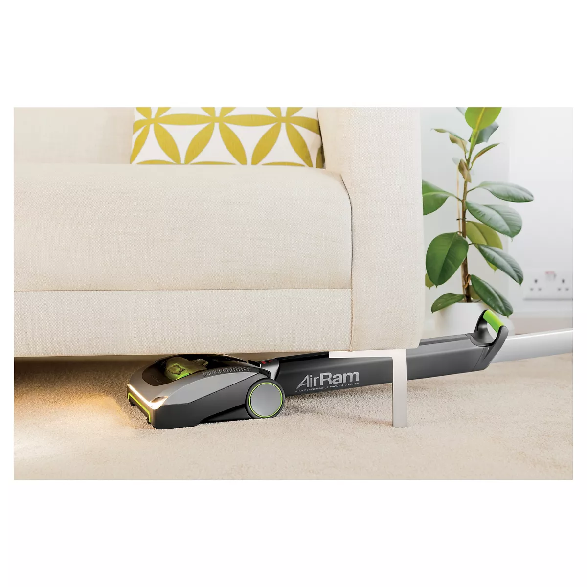 BISSELL AirRam 22V Cordless Stick Vacuum - Gray 1984