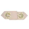 C&F Home 13" x 72" Tulip Wreath Ribbon Art Table Runner