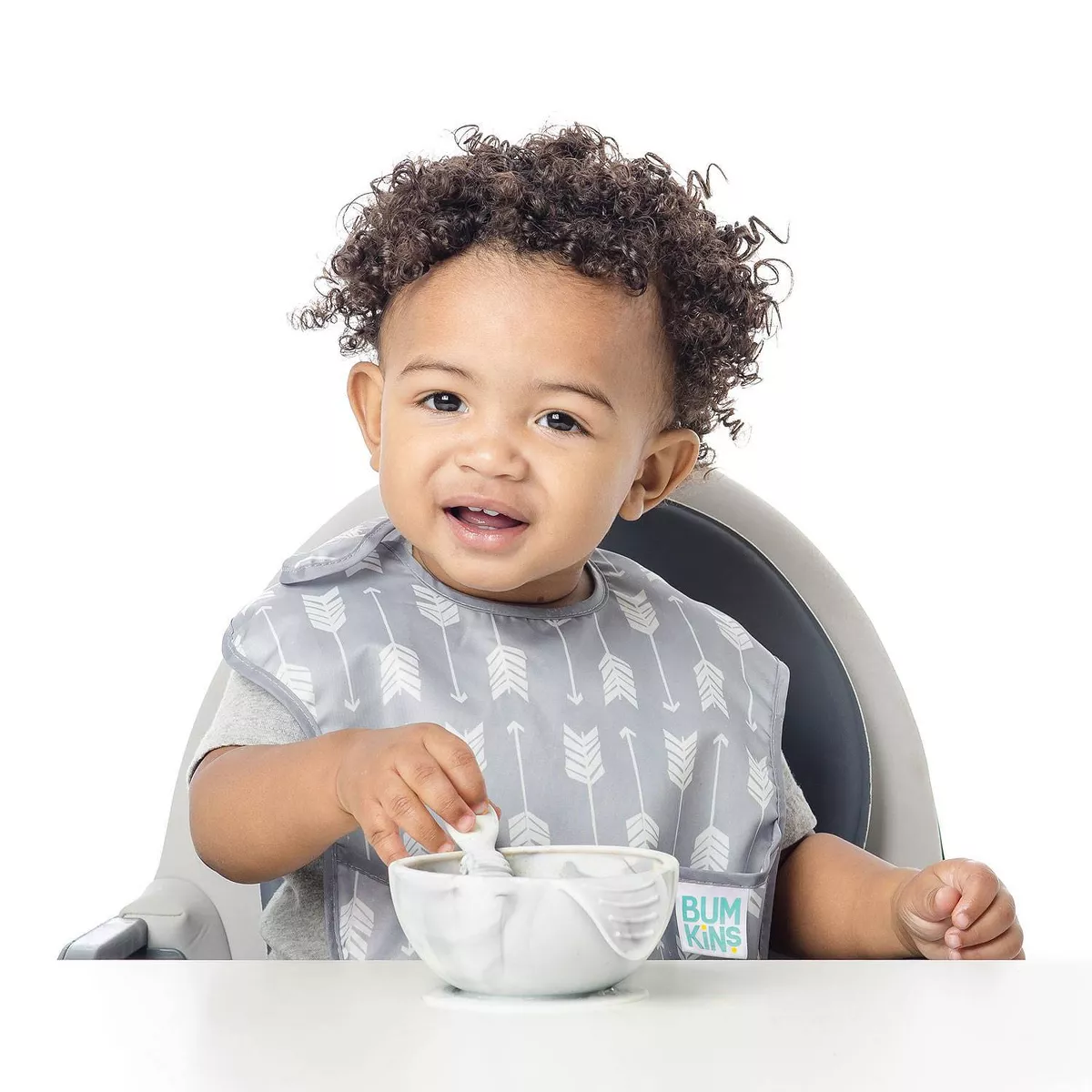 Bumkins Marble Baby Feeding Accessory Bowl