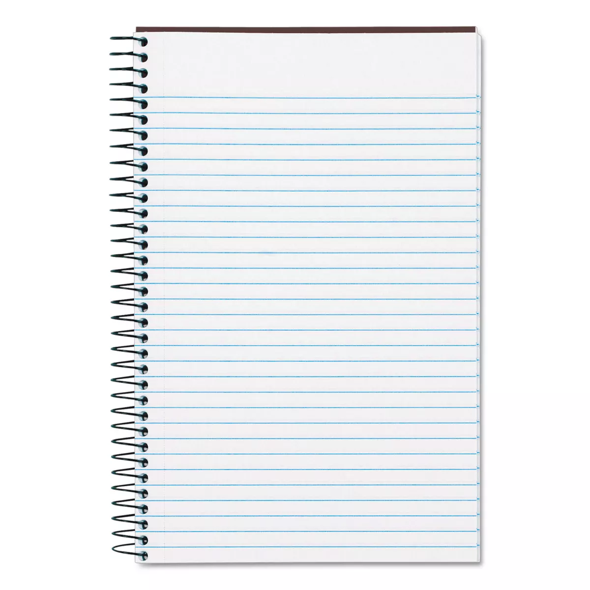Tops Classified Colors Notebook Graphite Cover 5 1/2 x 8 1/2 White 100 Sheets 73507