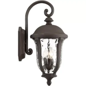 John Timberland Traditional Outdoor Wall Light Fixture Bronze 22 1/4
