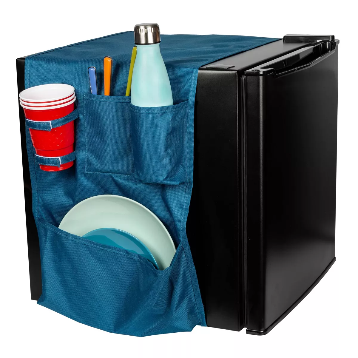 Honey-Can-Do Mini Fridge Caddy Blue