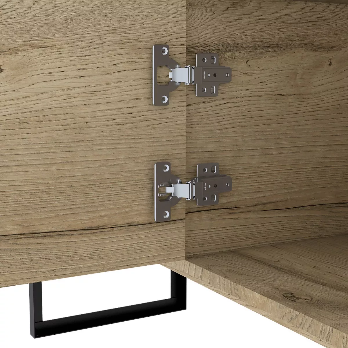 Emery Sideboard Cabinet Light Wood - RST Brands