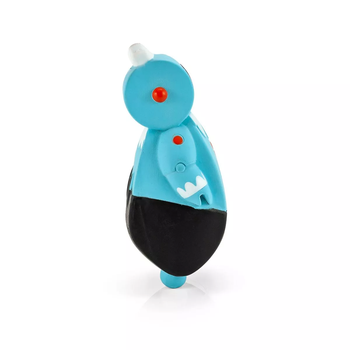 Crowded Coop, LLC The Jetsons Rosie the Robot 6.5 Inch Silicon Squeaker Dog Chew Toy