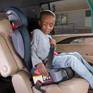 Britax Highpoint 2-Stage Belt-Positioning Cool Flow Booster Car Seat - Gray