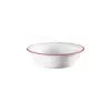 Corelle 18oz Glass Cordoba Dining Bowl Red/White