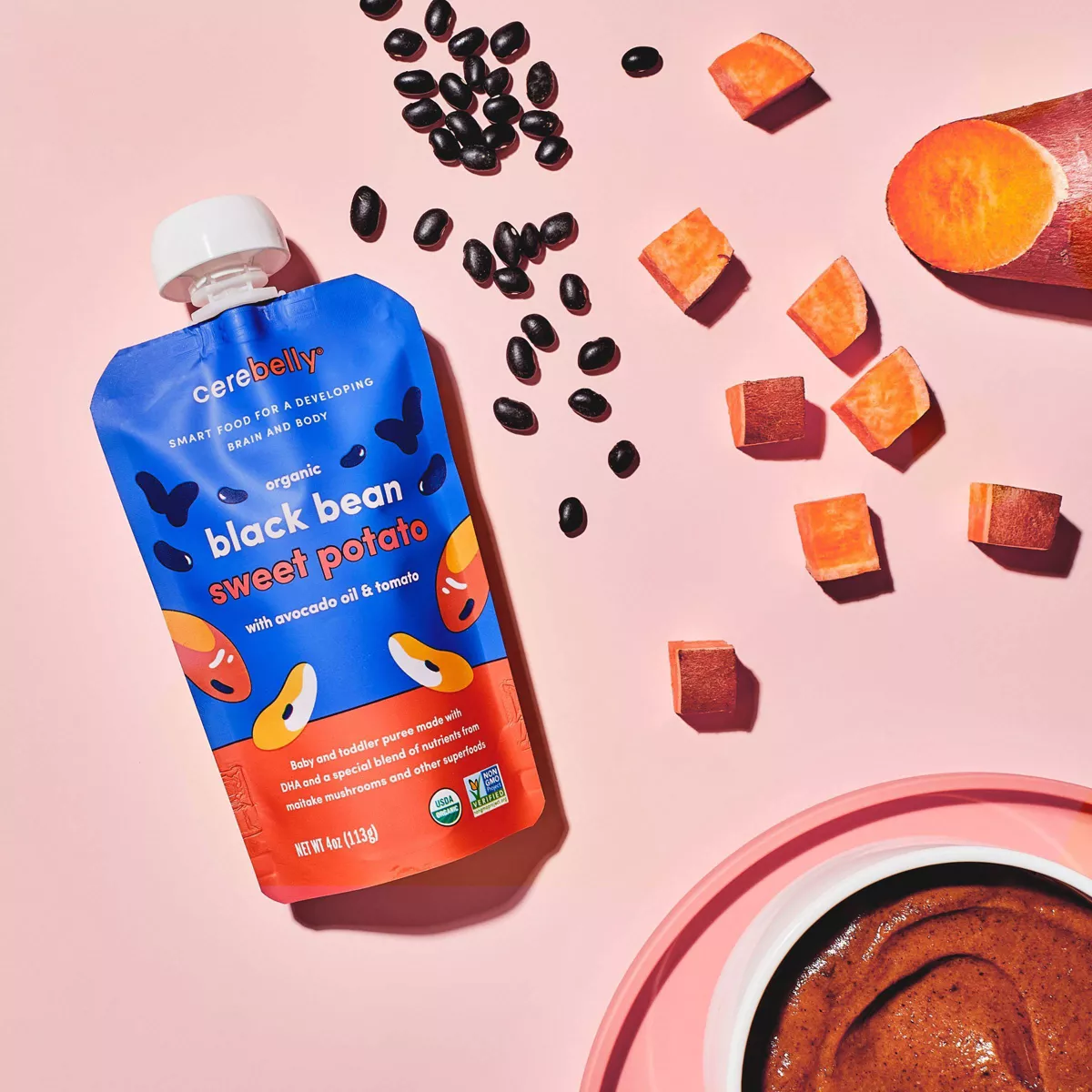 Cerebelly Clean Label Project Purity Award Winning, 11+ Months Organic Baby Food Variety pk