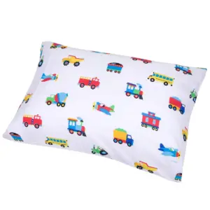 7pc Full Train with Planes and Trucks Microfiber Bed in a Bag - WildKin