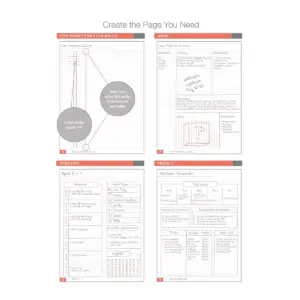 Professional Spiral Subject Notebook Wirebound - Gray - AT - A - GLANCE