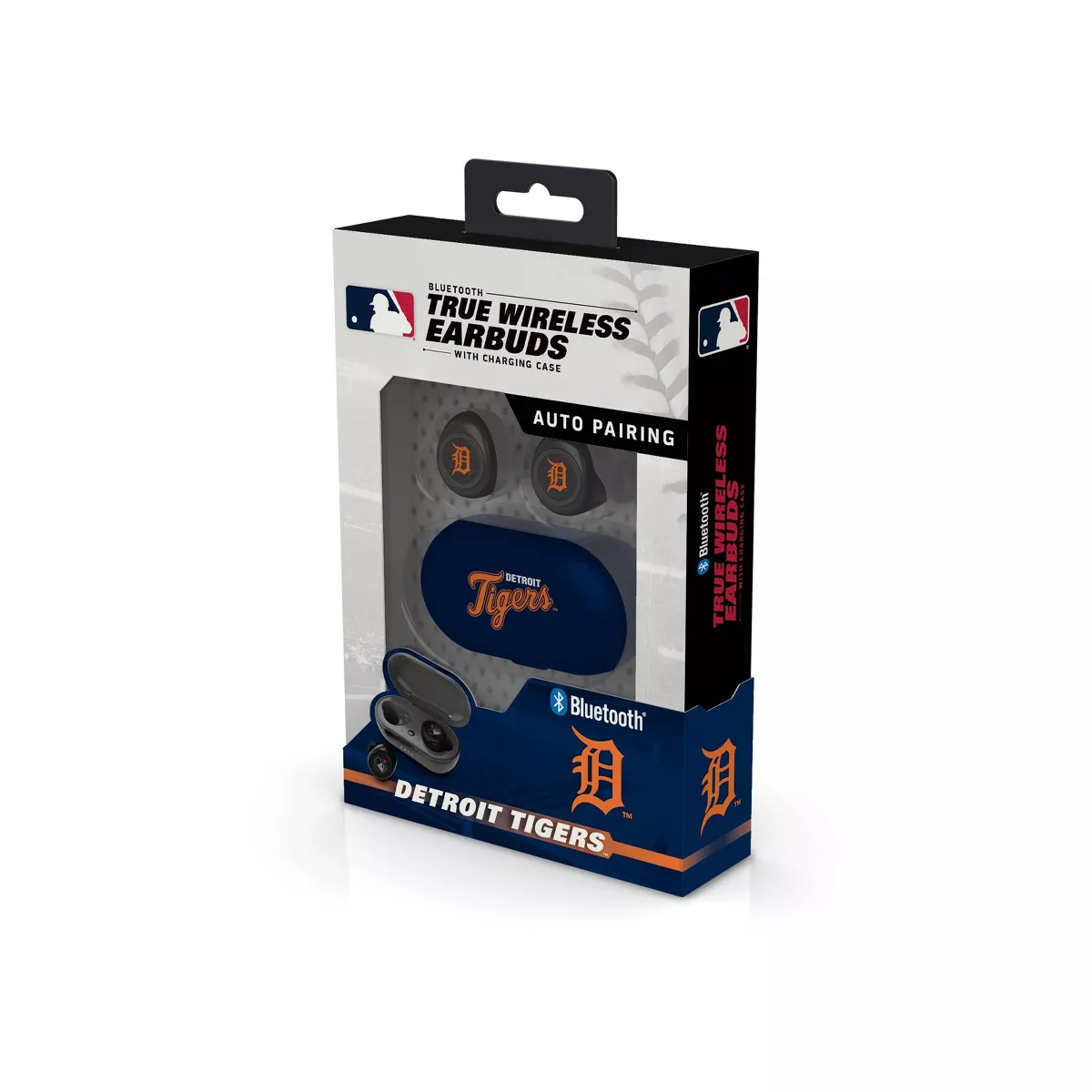 MLB Detroit Tigers True Wireless Earbuds
