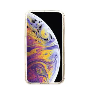 iPhone 6/6S Case - OTM Floral Prints Clear - Paisley Red