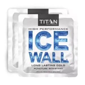 Arctic Zone Titan Deep Freeze High Performance Expandable Upright Lunch Box with 2 Ice Walls