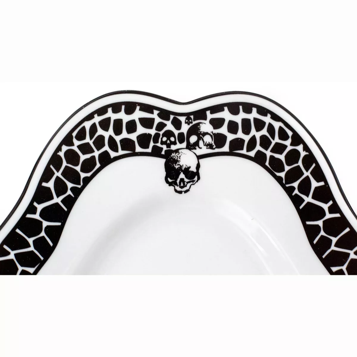 Robe Factory LLC Harry Potter Voldemort Death Eater Ceramic Large Serving Platter | 14-Inch Plate