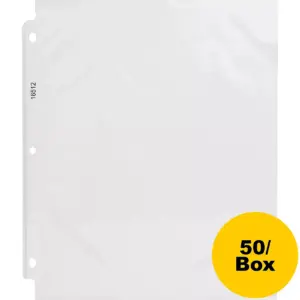 Business Source Sheet Protectors Top Load 3.3 mil 11
