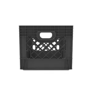 Rehrig Pacific Company 16qt Industrial Milk Crate Gray