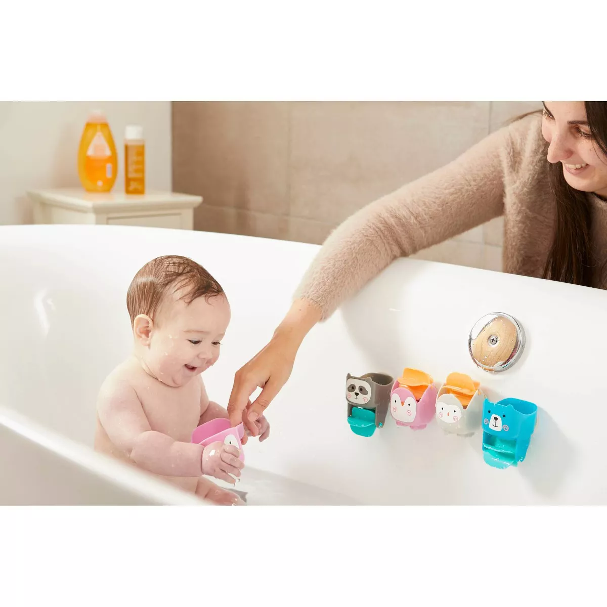 Tommee Tippee Splashtime Super Spinners Bath Toys