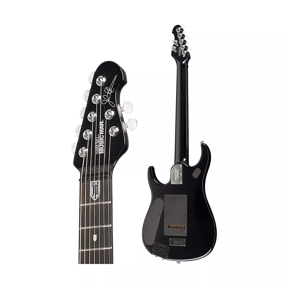 Ernie Ball Music Man John Petrucci JPXI-7 7-String Electric Guitar Onyx