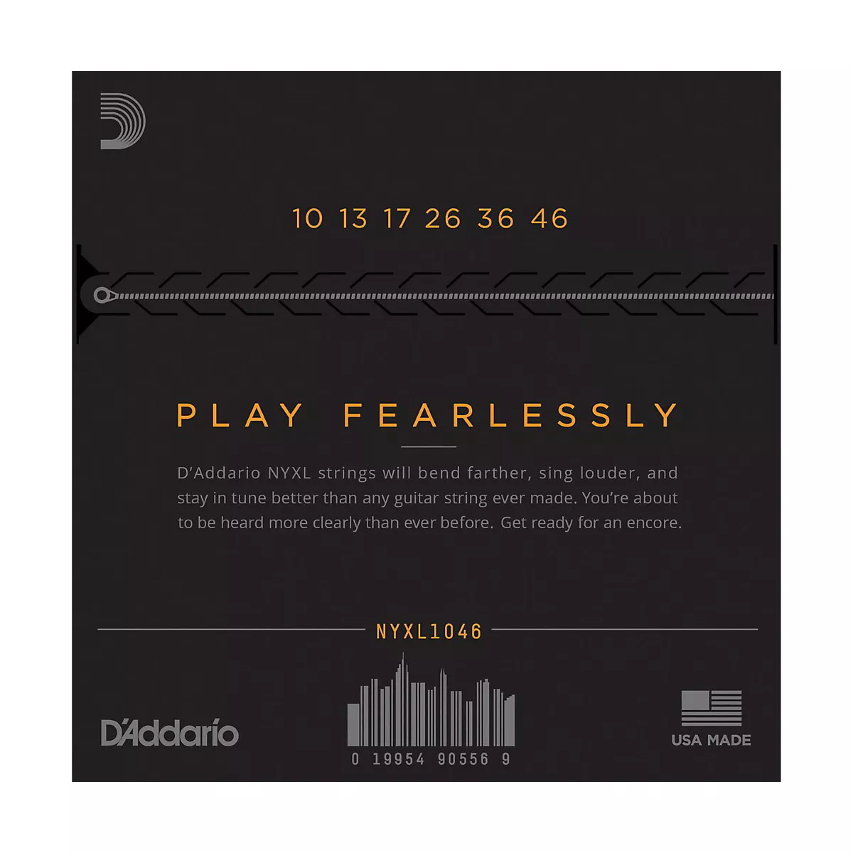 D'Addario NYXL1046 Light Electric Guitar Strings