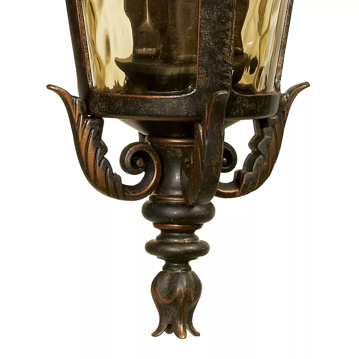 John Timberland Outdoor Light Fixture Bronze Scroll 21 3/4