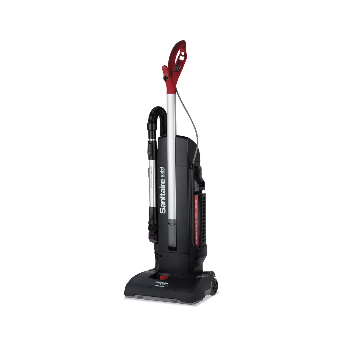 Sanitaire SC9180D MULTI-SURFACE 110V 11.3 Amp QuietClean 2-Motor Upright Vacuum - Black
