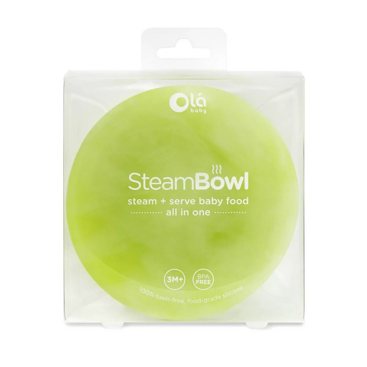 Olababy Silicone Baby Feeding Steam Bowl