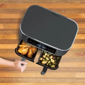 Ninja Foodi 6-in-1 8qt 2-Basket Air Fryer with DualZone Technology - DZ201