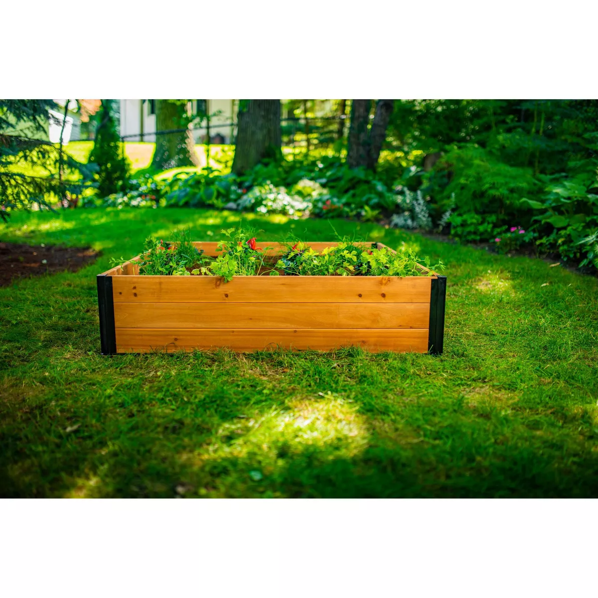 Mezza Garden Bed Square Planter - Vita