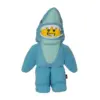 The Manhattan Toy Company LEGO Minifigure Shark Suit Guy Plush Character