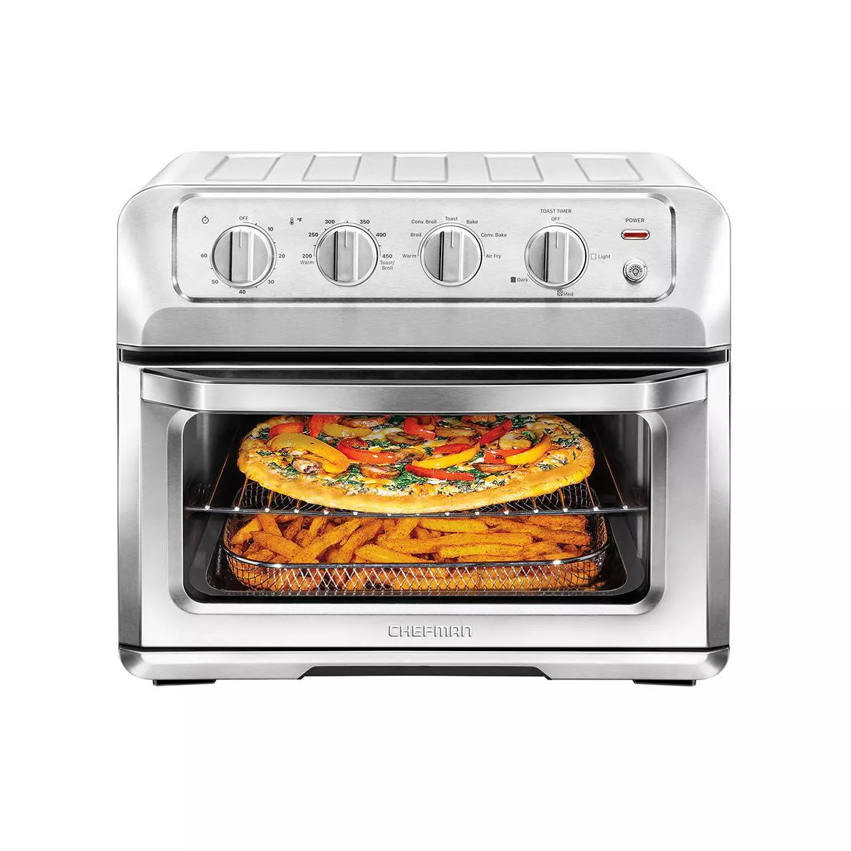 Chefman 20L Air Fryer Toaster Oven - RJ50-SS-M20