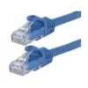 Monoprice Cat5e Ethernet Patch Cable - 50 Feet - Blue | Network Internet Cord - RJ45, Stranded, 350Mhz, UTP, Pure Bare Copper Wire, 24AWG - Flexboot
