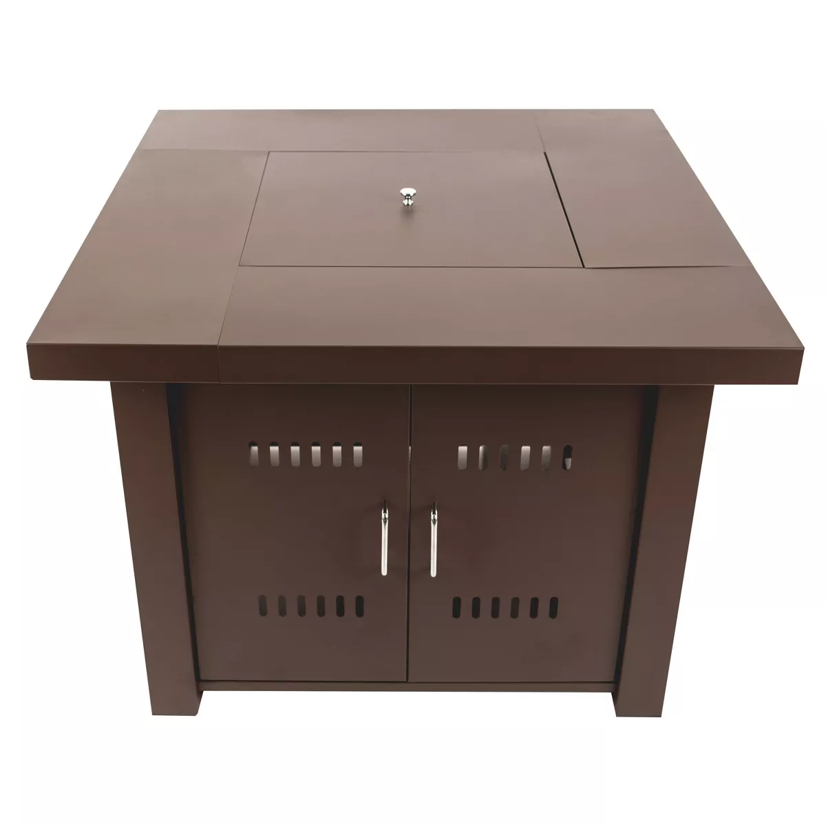 Pleasant Hearth Avalon 38" Mocha Gas Fire Pit Table